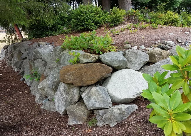 We Build Rock Retaining Walls for Residential and Commercial Projects