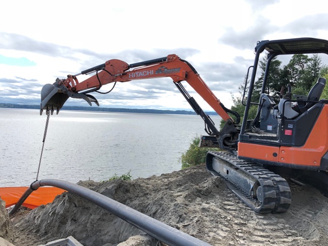 Residential Site Development - Road Building, Sewer, Water and Storm Drainage 