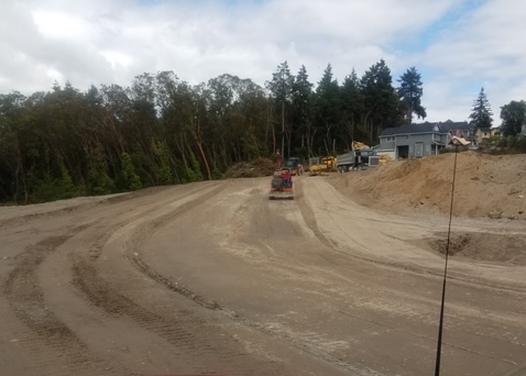 Residential Site Development - Road Building, Sewer, Water and Storm Drainage 